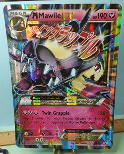 JUMBO CARD Pokemon M Mawile Ex XY104 TCG - Image 1