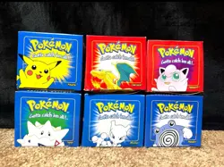 BURGER KING 1999 POKEMON 23K GOLD PLATED TRADING CARD - COMPLETE SET ALL SEALED - Image 1