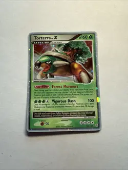 Pokemon TCG Torterra LV. X Holo Card Diamond and Pearl 122/130 LP - Image 1