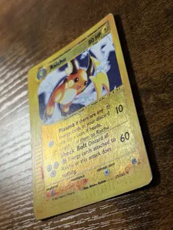 Pokemon TCG Raichu Expedition Base Set Reverse Holo Card 25/165 - Image 2