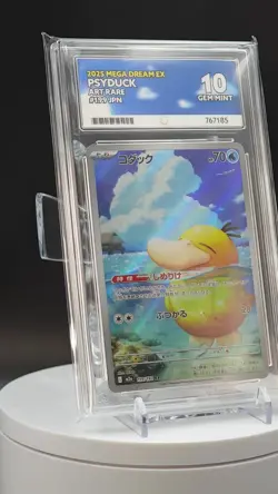 ACE 10 Psyduck AR 199/193 - M2a MEGA Dream ex - Japanese Pokemon Card - Image 2