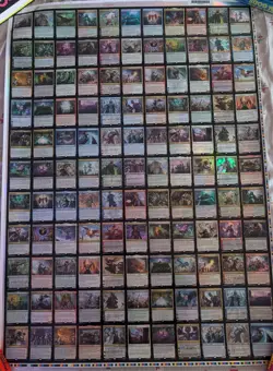 War of the Spark Factory Uncut Foil Mythic Rare Sheet MTG Magic the Gathering - Image 1