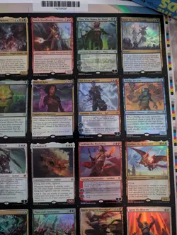 War of the Spark Factory Uncut Foil Mythic Rare Sheet MTG Magic the Gathering - Image 3