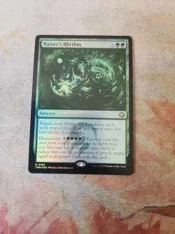 Nature's Rhythm FOIL Tarkir Dragonstorm MTG NM - Image 1