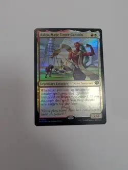MTG - Aziza, Mage Tower Captain (Foil) - Secrets of Strixhaven NM/M Condition - Image 1