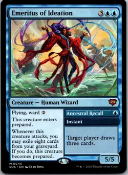 Emeritus of Ideation 45 Mythic Secrets of Strixhaven Magic: The Gathering NM - Image 1