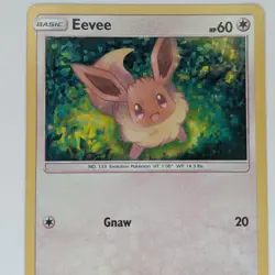 Eevee 12/12 Confetti Holo McDonalds Promo 2019 LP Pokemon TCG - Image 2