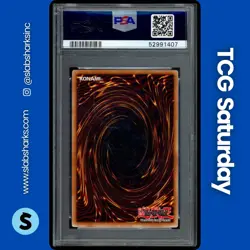 2003 YU-GI-OH! BOOSTER PACK TINS #BPT-009 BLUE-EYES WHITE DRAGON PSA 4 - Image 2