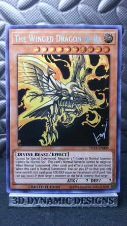 | Yugioh The Winged Dragon of Ra TN19-EN009 Secret 2019 Gold Sarcophagus NM 🔥 | - Image 1
