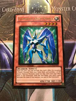 *** ELEMENTAL HERO PRISMA *** GOLD RARE (LP) GLD3-EN014 YUGIOH! - Image 1
