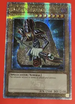 *** DARK MAGICIAN *** QUARTER CENTURY SECRET RARE (MINT) LC01-EN005 YUGIOH! - Image 1