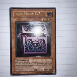 1x Dark Mimic LV3 - SOD-EN010 - Ultimate Rare - Unlimited Edition YuGiOh MP - Image 2