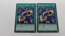 2x CESTUS OF DAGLA SPELL 1ST EDITION BP03-EN148 COMMON YUGIOH NM / UNPLAYED - Image 1