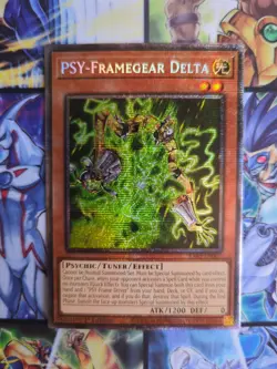 Yu-Gi-Oh PSY-Framegear Delta RA05-EN007 Starlight Rare 1st Edition NM - Image 1
