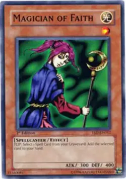 Magician of Faith YSD-EN012 1st Common Heavy Play Yu-Gi-Oh DNA GAMES - Image 1