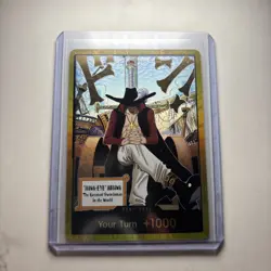 One Piece Card Game Hawk-Eye Mihawk Don!! Stamped Foil English Standard - Image 1
