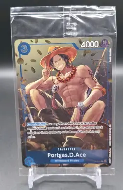 One Piece TCG: Portgas D. Ace P-074 Promo Tin Pack Set Vol. 2 SEALED English - Image 1