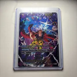 Bandai One Piece Card Game Eustass Captain Kid Holo EB04-039 8000 Power English - Image 1