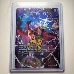 Bandai One Piece Card Game Eustass Captain Kid Holo EB04-039 8000 Power English - Image 2