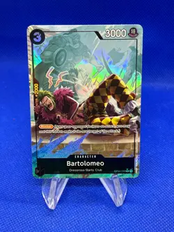 One Piece Premium Booster The Best Bartolomeo OP04-089 Full Art NM - Image 1