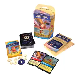 NEW! Ravensburger Disney Lorcana TCG Set-3 Into the Inklands Starter Deck Ruby & - Image 2