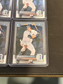 kevin mcgonigle 1st bowman Chrome Lot (4) x4 Including 1x Mega Box Mojo Tigers - Image 4