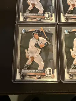 kevin mcgonigle 1st bowman Chrome Lot (4) x4 Including 1x Mega Box Mojo Tigers - Image 5