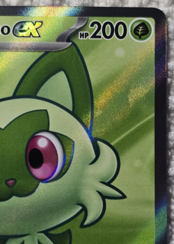 Pokemon Sprigatito ex 251/217 ASC Full Art Holo Rare Grass Basic Card MINT - Image 3