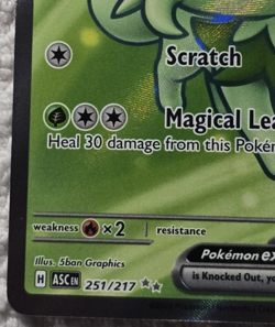 Pokemon Sprigatito ex 251/217 ASC Full Art Holo Rare Grass Basic Card MINT - Image 5