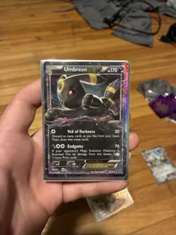 Pokemon Umbreon EX Full Art Ultra Rare Holo Card Fates Collide 55/124 170 HP - Image 1