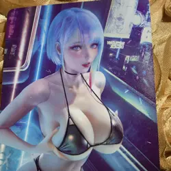Lucy Cyberpunk: Edgerunners Goddess Sakimichon Holo Anime Card - Image 2