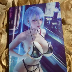 Lucy Cyberpunk: Edgerunners Goddess Sakimichon Holo Anime Card - Image 5