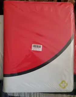Huge Pokemon POKEBALL 16 Pocket BOOK Binder 1000+ Card Holder 18 x 14 X 1 NEW - Image 2
