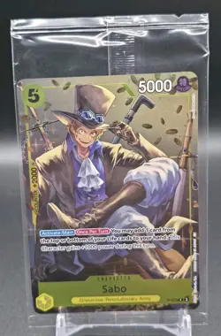 Sabo (Tin Pack Set Vol. 2) P-073 One Piece Promotion Cards Foil (*Sealed*) - Image 2