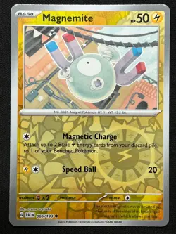 Magnemite 065/193 Pokemon Paldea Evolved Reverse Holo - Image 1