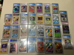 Pokemon Graded Card Lot - Image 1