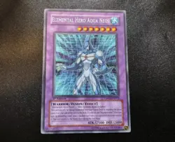 Elemental Hero Aqua Neos DP03-EN012 Jaden Yuki 2 - 1st Edition Yugioh Card LP - Image 1