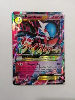 Pokemon M Gardevoir EX 79/114 XY Steam Siege Ultra Rare Mega Full Art Holo Card - Image 1