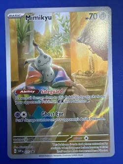 Pokemon TCG Black Star Promo Mimikyu Card #75 NM - Image 1