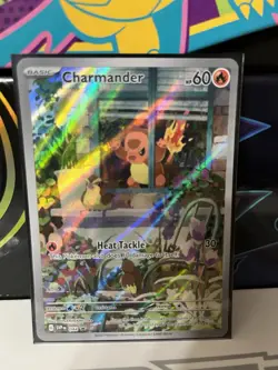 Pokemon Charmander SVP Promo Alternative Art Full Art 044 Holo 60 HP 2023 Card - Image 1
