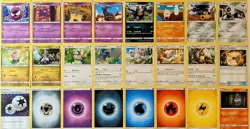 Mixed Lot Of 48 Sun And Moon Era Pokemon Cards With Sleeves - No Duplicates - LP - Image 3