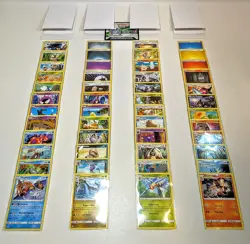 Mixed Lot Of 48 Sun And Moon Era Pokemon Cards With Sleeves - No Duplicates - LP - Image 5