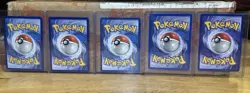 Pokemon Card Lot (5) Vintage Shadowless Arcanine Neo Genesis Cleffa Modern Rares - Image 3