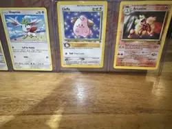 Pokemon Card Lot (5) Vintage Shadowless Arcanine Neo Genesis Cleffa Modern Rares - Image 4