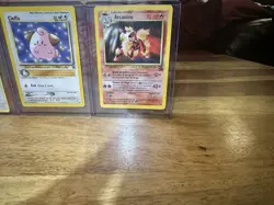 Pokemon Card Lot (5) Vintage Shadowless Arcanine Neo Genesis Cleffa Modern Rares - Image 5