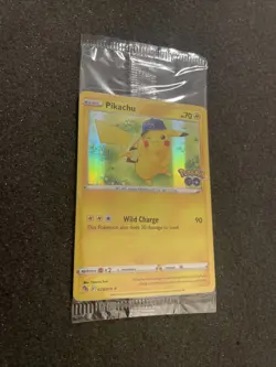 Pokemon/Pokemon GO Prerelease Pikachu Holo Foil Promo Card #028/078 Sealed - Image 2