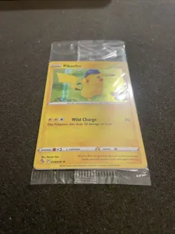 Pokemon/Pokemon GO Prerelease Pikachu Holo Foil Promo Card #028/078 Sealed - Image 4