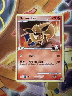 Flareon - Platinum Rising Rivals 60/111 Masakazu Fukuda Pokemon 151 TCG Card HP - Image 1