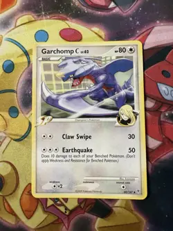 Pokemon Garchomp C 60/147 Supreme Victors Non-Holo Uncommon Card LP - Image 1
