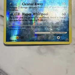 Vaporeon 34/100 Majestic Dawn Reverse Holo Rare Stage 1 Pokemon Card 2008 - Image 4